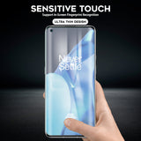 (3 Pack) Orzero Soft TPU Screen Protector Compatible for OnePlus 9 Pro, with Alignment Tool Premium Quality High Definition Edge to Edge (Full Coverage) Bubble-Free Anti-Scratch (Lifetime Replacement)