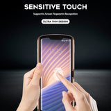 (2SET 8PCS) Orzero Soft Screen Protector and Back Protector Compatible for Motorola Razr 5G, High Definition Anti-Scratch Bubble-Free (Lifetime Replacement)