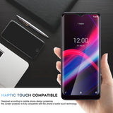 (3 Pack) Orzero Compatible for T-Mobile Revvl 4 plus Tempered Glass Screen Protector, 9 Hardness HD Anti-Scratch (Lifetime Replacement)