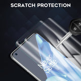 (3 Pack) Orzero Soft TPU Screen Protector Compatible for OnePlus 9 Pro, with Alignment Tool Premium Quality High Definition Edge to Edge (Full Coverage) Bubble-Free Anti-Scratch (Lifetime Replacement)