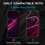 (3 Pack) Orzero Tempered Glass Screen Protector Compatible for T-Mobile Revvl 5G 2020 Release (Not Fits for T-Mobile REVVL V+ 5G 2021), 9 Hardness HD Anti-Scratch (Lifetime Replacement)