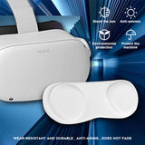 (1 Pack) Orzero VR Lens Protect Cover Dust Proof Cover for Meta Quest 2, Oculus Quest 2, Oculus Quest, Washable Protective Sleeve - Black