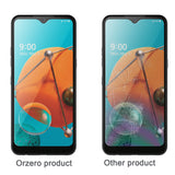 (3 Pack) Orzero Compatible for LG K51,Q51 Tempered Glass Screen Protector, 9 Hardness HD Anti-Scratch (Lifetime Replacement)