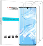 (3 Pack) Orzero Soft TPU Screen Protector Compatible for Huawei P30 Pro, Premium Quality Edge to Edge (Case Friendly) Screen Protector, High Definition Anti-Scratch Bubble-Free (Lifetime Replacement)