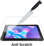 (2 Pack) Orzero Compatible for Samsung Galaxy Tab Active Pro 10.1 SM-T545 Tempered Glass Screen Protector, 9 Hardness HD Anti-Scratch Full-Coverage (Lifetime Replacement)