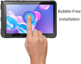 (2 Pack) Orzero Compatible for Samsung Galaxy Tab Active Pro 10.1 SM-T545 Tempered Glass Screen Protector, 9 Hardness HD Anti-Scratch Full-Coverage (Lifetime Replacement)