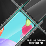 (2 Pack) Orzero Compatible for Samsung Galaxy A52, Samsung Galaxy A52 5G Tempered Glass Screen Protector (Full Adhesive), 2.5D Arc Edges 9 Hardness HD Anti-Scratch (Lifetime Replacement)