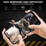 (4 Pack) Orzero Compatible for Samsung Galaxy A03, Samsung Galaxy A03s Screen Protector, Tempered Glass 2.5D Arc Edges 9 Hardness HD Bubble-Free (Lifetime Replacement)