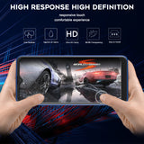 (3 Pack) Orzero Compatible for Cricket Dream 5G, AT&T Radiant Max 5G (6.82 inch) Screen Protector, Tempered Glass 2.5D Arc Edges 9 Hardness HD Bubble-Free (Lifetime Replacement)
