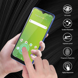 (3 Pack) Orzero Compatible for Cricket Dream 5G, AT&T Radiant Max 5G (6.82 inch) Screen Protector, Tempered Glass 2.5D Arc Edges 9 Hardness HD Bubble-Free (Lifetime Replacement)