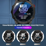 (3 Pack) Orzero Compatible for Garmin Epix Gen 2 Smartwatch Screen Protector, Tempered Glass 2.5D Arc Edges 9 Hardness HD Bubble-Free (Lifetime Replacement)