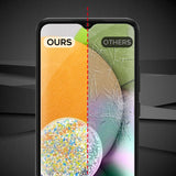 (4 Pack) Orzero Compatible for Samsung Galaxy A03, Samsung Galaxy A03s Screen Protector, Tempered Glass 2.5D Arc Edges 9 Hardness HD Bubble-Free (Lifetime Replacement)