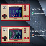 (4 Pack) Orzero Compatible for Game & Watch The Legend of Zelda, Super Mario Bros Tempered Glass Screen Protector, 9 Hardness HD Anti-Scratch (Lifetime Replacement)