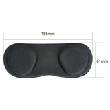 (1 Pack) Orzero VR Lens Protect Cover Dust Proof Cover for Meta Quest 2, Oculus Quest 2, Oculus Quest, Washable Protective Sleeve - Black